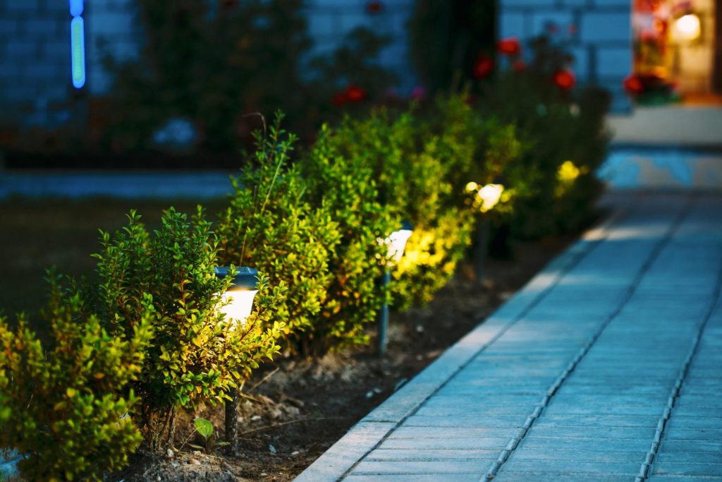Jardin Paysage De Style Paysagiste Saint Cast Le Guildo Clairage Allee De Chemin