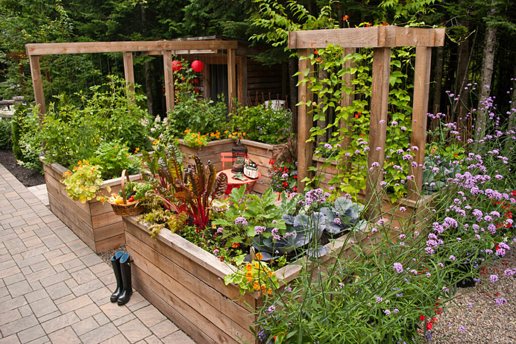Jardin Paysage De Style Paysagiste Saint Cast Le Guildo Potager Urbain